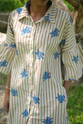 The Stripey Turtle Shirt Dress